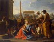 Poussin Nicolas Holy Family in Egypt  - Hermitage